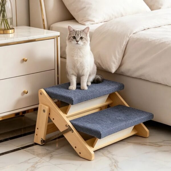 2983ca6f98af4578aa0eec928dc02c92.jpg Pet Stairs with Non-Slip for Closet