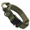589943365 Tactical Collar Pet Collar Nylon Outdoor Dog Leash Adjustable Large and Medium Dog Collar Dog Collar