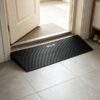 35.4inch Wide Rubber Threshold Ramp , Cuttable Wheelchair Slope