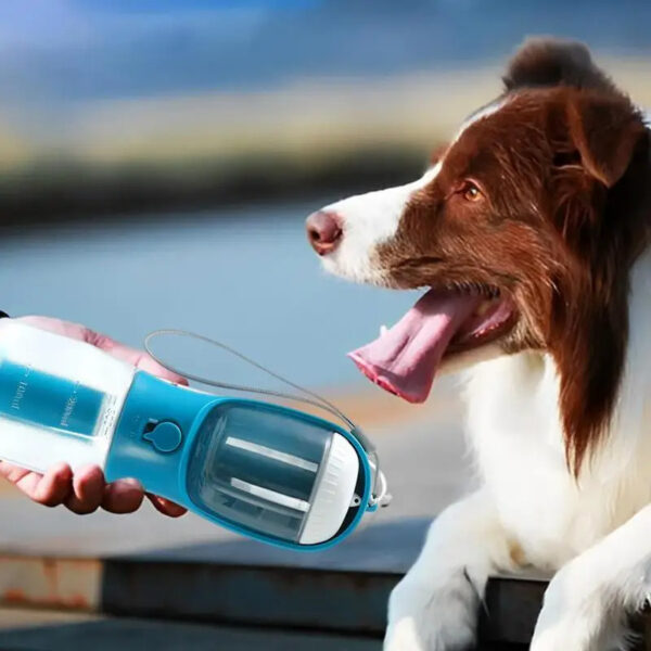 47f33116-b591-4b6b-8024-ea95c0d8da2a.jpg Dog Water Cup Drinking Food Garbage Bag Three-in-one Portable Small Multi-functional Pet Cups Pets Supplies