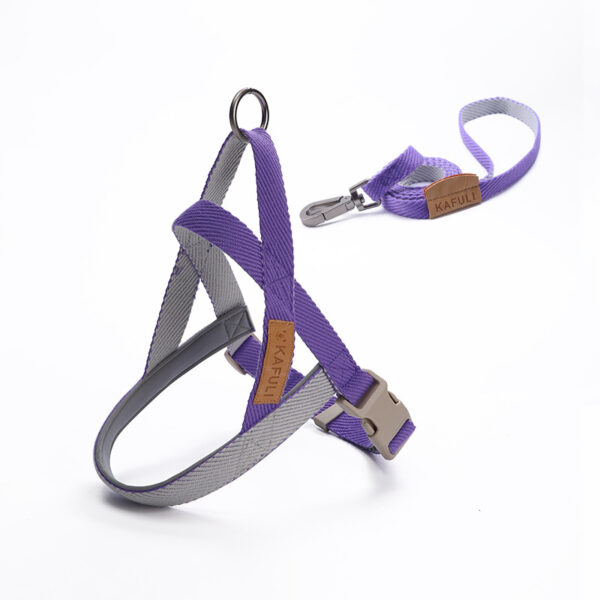 589943952 Dog Leash Pet Vest Chest Harness Medium And Large Dog French Dog Golden Retriever Dog Walking Rope