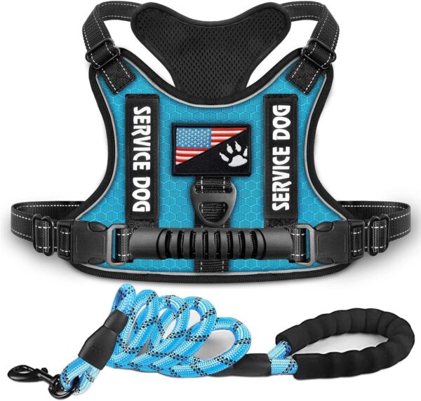 New Explosion-Proof Shock-Absorbing Comfortable Pet Chest Harness Dog Vest-Type Traction Chest Harness