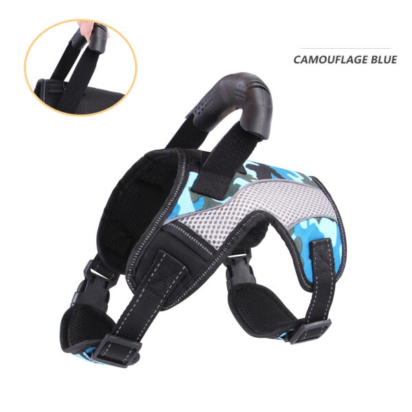589943726 Pet Chest Straps Large And Medium-Sized Dogs Anti-Shock Breathable Dogs Go Out Traction Chest Straps