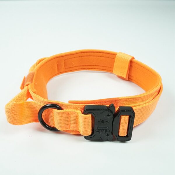 589943360 Tactical Collar Pet Collar Nylon Outdoor Dog Leash Adjustable Large and Medium Dog Collar Dog Collar
