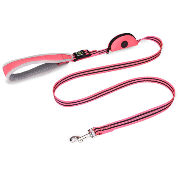 589943686 Reflective Pet Leash Medium And Large Dogs Small Dogs Rope Dog Leash Golden Hair Satsuma Garbage Bag Traction Belt