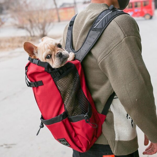 8536936528672.jpg Pet Dog Carrier Bag Carrier For Dogs Backpack Out Double Shoulder Portable Travel Backpack Outdoor Dog Carrier Bag Travel