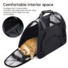589941107 Foldable & Expandable Pet Carrier Bag - Mesh Breathable Cat/Dog Travel Bag, Convertible Crossbody Handbag for Small Pets