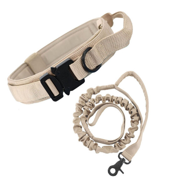 589943371 Tactical Collar Pet Collar Nylon Outdoor Dog Leash Adjustable Large and Medium Dog Collar Dog Collar