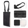 Adjustable dog leash with pet assistance strap