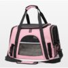 589941100 Foldable & Expandable Pet Carrier Bag - Mesh Breathable Cat/Dog Travel Bag, Convertible Crossbody Handbag for Small Pets