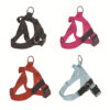 589943395 Dog Harness for Medium to Large Breeds like Shiba Inu, Adjustable Saddle-style Chest and Back Dog Leash