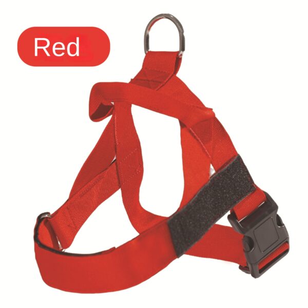 589943396 Dog Harness for Medium to Large Breeds like Shiba Inu, Adjustable Saddle-style Chest and Back Dog Leash