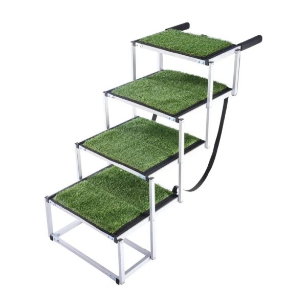 98695e57cffa486c88e1fd34f8f1581b.jpg Pet Stairs with Adjustable Height for Outdoor