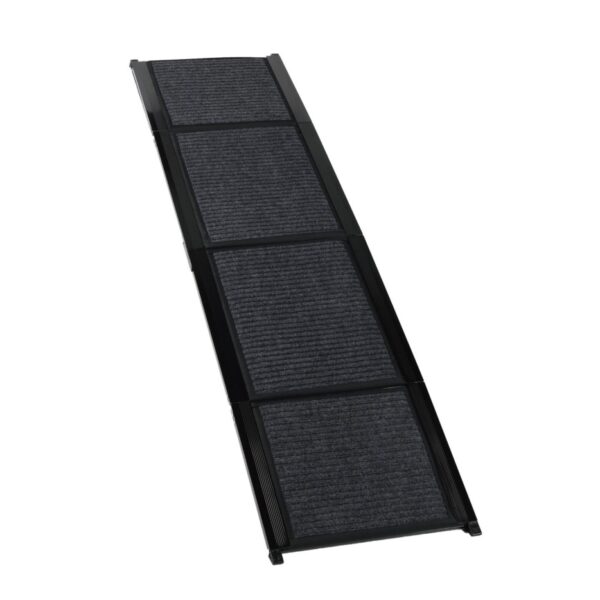 Dog Ramp For Car 65inchX17.2inch Large Folding Pet Stair Ramps For Truck, SUV, With Non-Slip Surface, Up To 250LBS, Outdoor Dog Car Ramp For Medium & Large Dogs, Portable Pet Steps