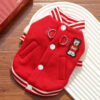 589941135 Wholesale Fleece Dog/Cat Outdoor Jacket - Small/Medium Pets, D-Ring & Buttons