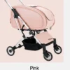 Fashionable Pet Dog Cats Four Wheeled Cart Lightweight Foldable Separable When Going Out Small Medium-Sized Pets Dog Stroller