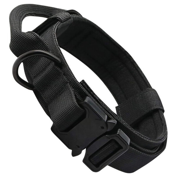 589943367 Tactical Collar Pet Collar Nylon Outdoor Dog Leash Adjustable Large and Medium Dog Collar Dog Collar