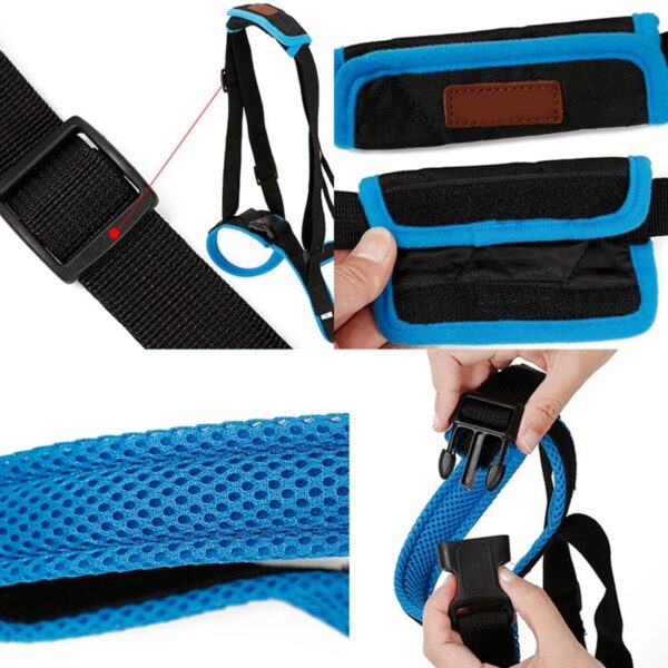 589943108 New Adjustable Dog Lift Harness for Back Legs Pet Support Sling Help Weak Legs Stand Up Pet Dogs Aid Assist Tool
