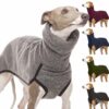 589943881 High Collar Pet Clothes for Medium Large Dogs Winter Warm Big Dog Coat Pharaoh Hound Great Dane Pullovers Mascotas Supplies