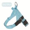 589943399 Dog Harness for Medium to Large Breeds like Shiba Inu, Adjustable Saddle-style Chest and Back Dog Leash