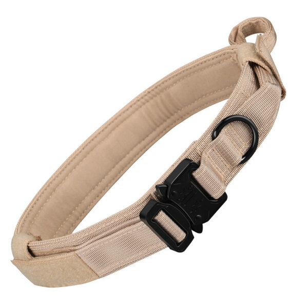 589943366 Tactical Collar Pet Collar Nylon Outdoor Dog Leash Adjustable Large and Medium Dog Collar Dog Collar
