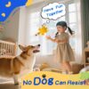 Pet Dog Toy Squeaky Chicken Latex Chew-Resistant for Large and Medium Dogs Boredom Relief Sound-Making Toy for Puppies