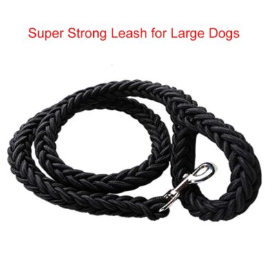 589943588 Nylon Dog Harness Leash For Medium Large Dogs Leads Pet Training Running Walking Safety Mountain Climb Big Dog NylonTenacityRope
