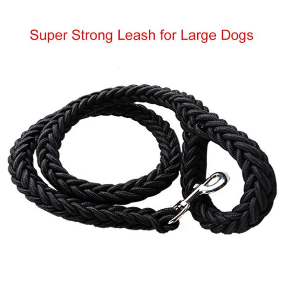 589943588 Nylon Dog Harness Leash For Medium Large Dogs Leads Pet Training Running Walking Safety Mountain Climb Big Dog NylonTenacityRope