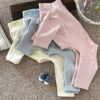 589943776 Elastic Pet Onesie, Four-Legged Pajamas for Small to Medium Dogs, Cream Color, Cozy Home Base Shirt, Warm Winter Dog Clothes