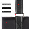 Adjustable dog leash with pet assistance strap