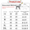 589941143 Wholesale Fleece Dog/Cat Outdoor Jacket - Small/Medium Pets, D-Ring & Buttons