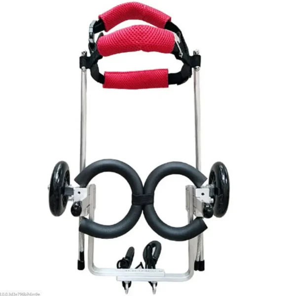 589943037 Pet Wheelchair Walk Cart Scooter Pet Dog Wheelchair Weak Paralyzed for Handicapped Hind Leg 2-Wheel Rear Dog Wheelchair