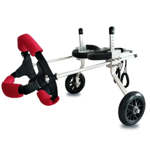 589943040 Pet Wheelchair Walk Cart Scooter Pet Dog Wheelchair Weak Paralyzed for Handicapped Hind Leg 2-Wheel Rear Dog Wheelchair