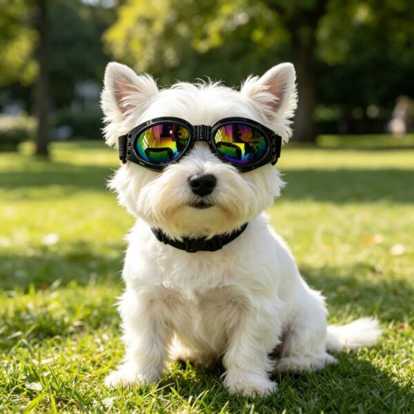 b4af3a30fb5f43539d1dac0f8011c7f7.jpg 3PCS Pet Dog Goggles Protection Doggles Sunglasses for Small Medium Breeds Three colors (US Logistics only For USPS.TK/TMEU only For self-pickup)