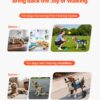 b62bd785-6fab-4194-b2a7-1890a47e0434.jpg Dog Wheelchair For Back Legs, Adjustable 2 Wheels Pet Wheelchair, Lightweight Dog Cart With Shock-Absorbing Wheels, Mobility Support Wheel Chair For Disabled Injured Dogs Up To 22lbs, Small