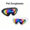b949acc3c7ff4a39a418f7fc04919a82.jpg 2 Pack Pet Protection Dog Sunglasses Pet Goggles Windproof Eye Wear Adjustable Dog Goggles (US Logistics only For USPS.TK/TMEU only For self-pickup)