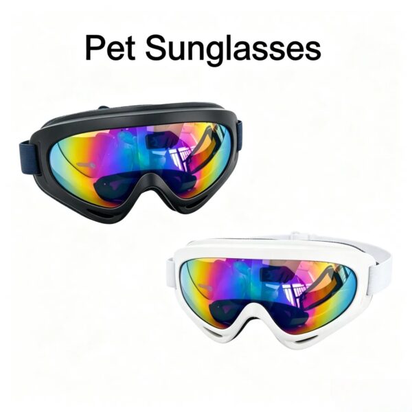 b949acc3c7ff4a39a418f7fc04919a82.jpg 2 Pack Pet Protection Dog Sunglasses Pet Goggles Windproof Eye Wear Adjustable Dog Goggles (US Logistics only For USPS.TK/TMEU only For self-pickup)