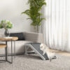 b977bd8b-e78a-412b-b3da-ba39f67fd45c.jpg PawHut Pet Ramp For Dogs & Cats With Non-Slip Carpet, White