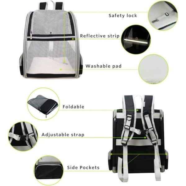 bec8ae12-1611-4d2d-bfe3-6cd85f6d4d5c.jpg Traveler Bubble Backpack Pet Carriers For Cats And Dogs