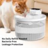 Pet Water Fountain,  Large Capacity Automatic Cat Water Dispenser With No Daily Refills Needed, Ultra-Quiet-Pump Sleep-Friendly