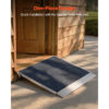 Threshold Ramp For Doorways, 36 X 36 In, Platform Aluminum Wheelchair Ramp With Adjustable Height, Non-Slip Door Threshold Ramps, 700 Lbs Load Capacity, For Home Steps, Wheelchairs, Walkers